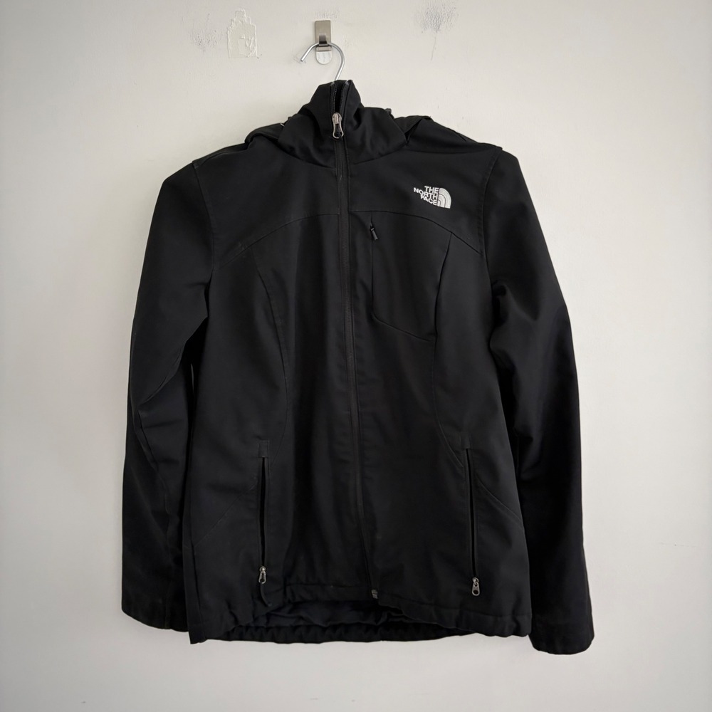 The North Face Womens Black Apex Bionic Softshell Hooded Jacket Size S